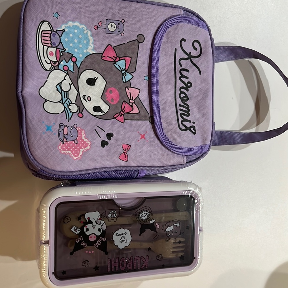 Lunch box and carrying bag